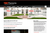 TEDxPannonia Website